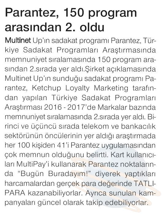 Parantez 150 Program Arasindan 2 Oldu