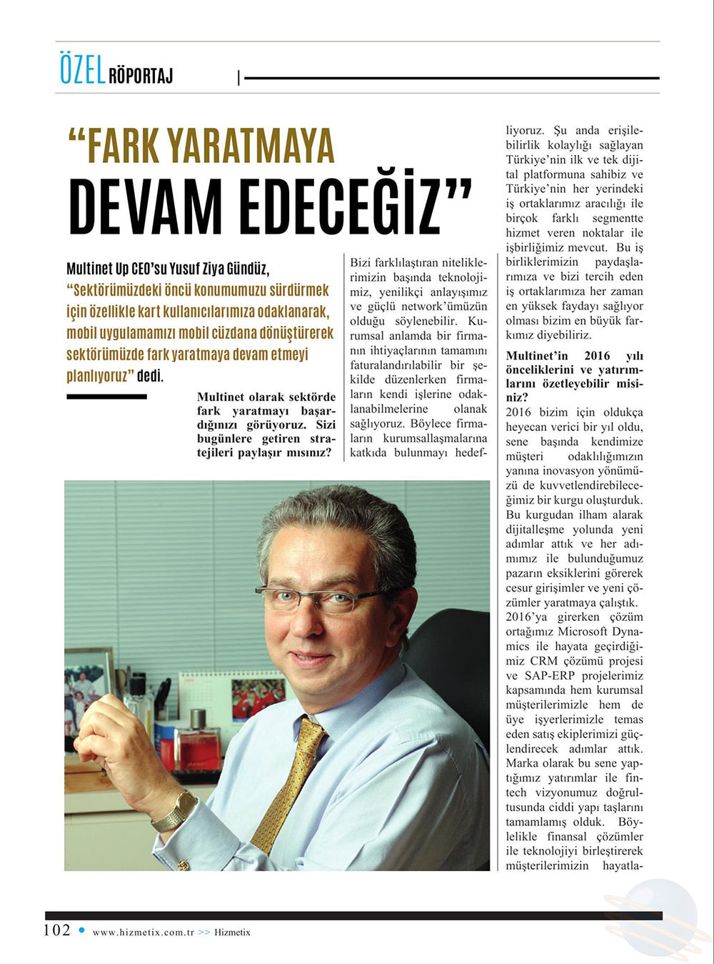 FARK YARATMAYA DEVAM EDECEĞİZ
