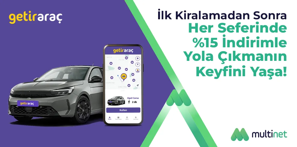 getiraraç'ta İlk Kiralamadan Sonra İndirim