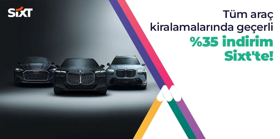 Sixt Rent a Car Araç Kiralama Kampanyası