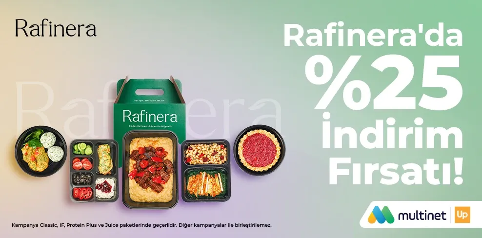 Rafinera'da %35 İndirim